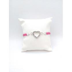 Bracelet COEUR strass